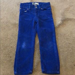 Blue CHILDREN’S PLACE corduroy Skinny Jeans size 4